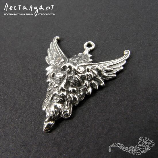 Подвеска Green Man Sterling Silver 24х20 мм, изображение 6