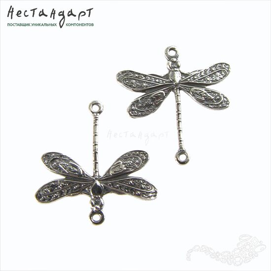 Коннектор Libellula Sterling Silver 17 мм, изображение 6