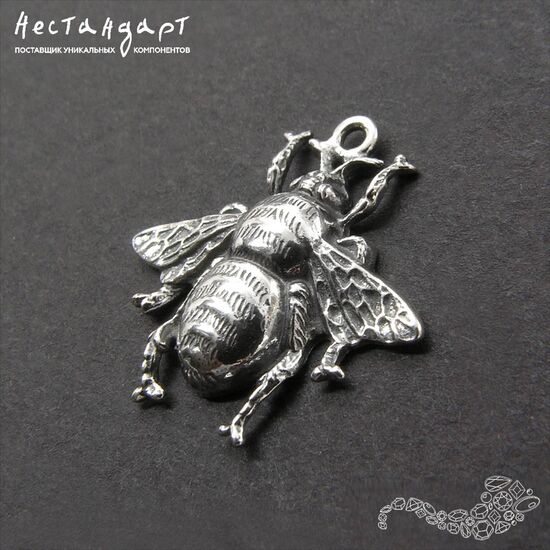 Подвеска Honeybee Sterling Silver 18 мм, изображение 3