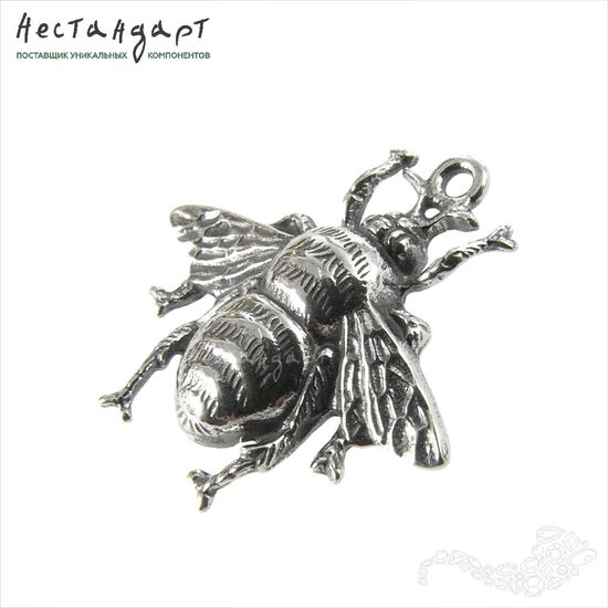 Подвеска Honeybee Sterling Silver 18 мм, изображение 6