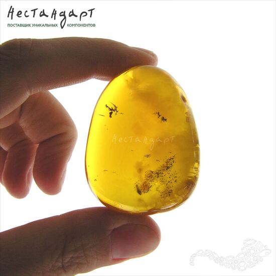 Янтарь натуральный Precious Nugget 46х35х20 мм, изображение 2