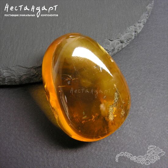 Янтарь натуральный Precious Nugget 46х35х20 мм, изображение 3