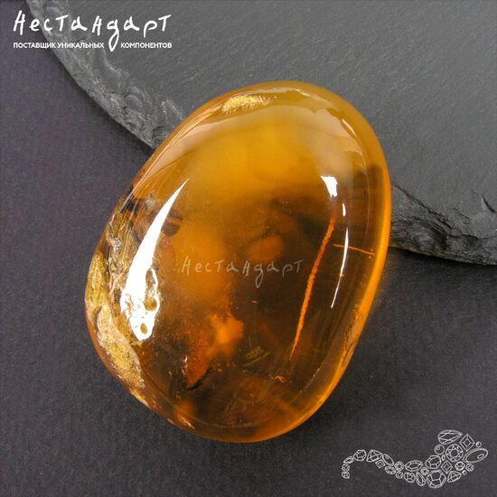Янтарь натуральный Precious Nugget 46х35х20 мм, изображение 6