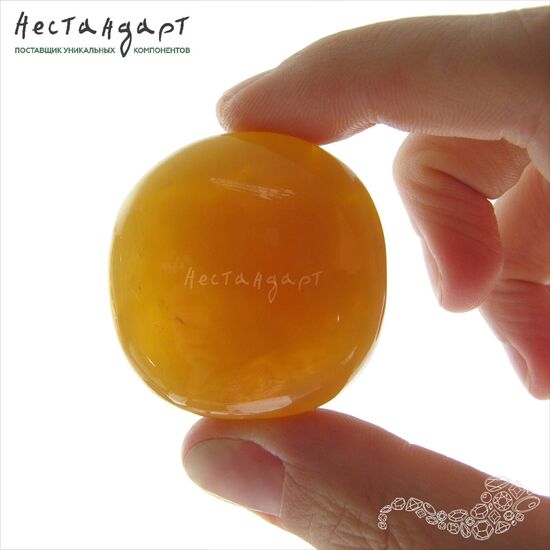 Янтарь натуральный Precious Nugget 38х37х22 мм, изображение 2