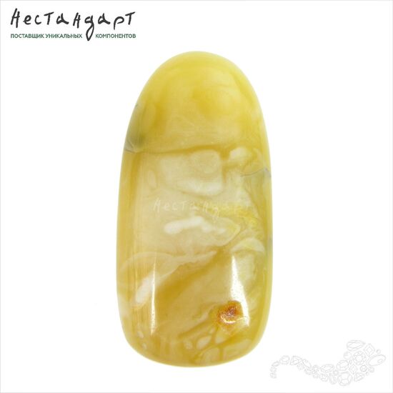 Янтарь натуральный Precious Nugget 41х20х10 мм