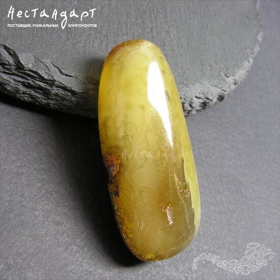 Янтарь натуральный Precious Nugget 47х22х12 мм, изображение 3