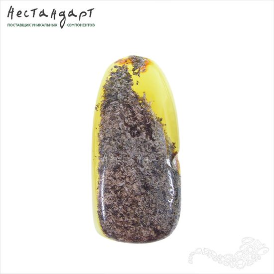 Янтарь натуральный Precious Nugget 47х22х12 мм, изображение 4