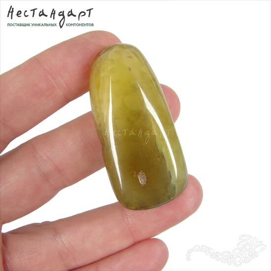 Янтарь натуральный Precious Nugget 47х22х12 мм, изображение 5