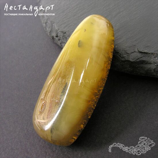 Янтарь натуральный Precious Nugget 47х22х12 мм, изображение 6