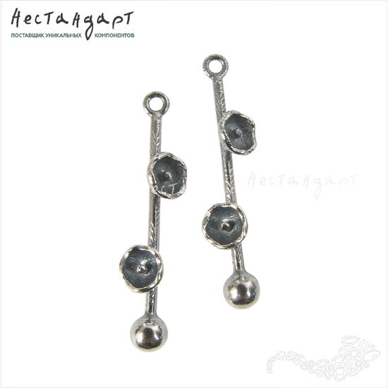Подвеска Molla Silver Plated 34 мм