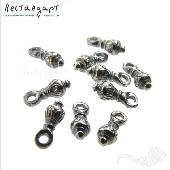 Подвеска Few Byzant Silver Plated 9х3 мм