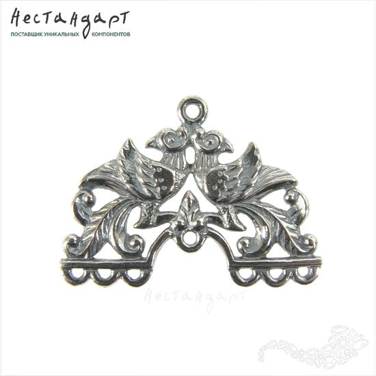 Коннектор Fidelity Silver Plated 32х23 мм