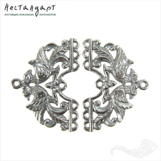 Коннектор Fidelity Silver Plated 32х23 мм, изображение 4