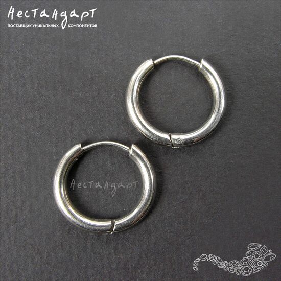 Швензы с бейлами Stainless Steel Ring (пара) (17 мм), Размер: 17 мм, изображение 7