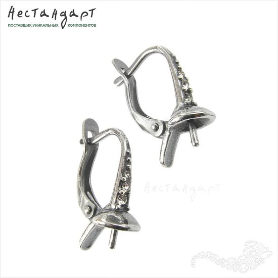 Швензы со штифтом Finesse Silver Plated 16х3 мм (пара), изображение 3