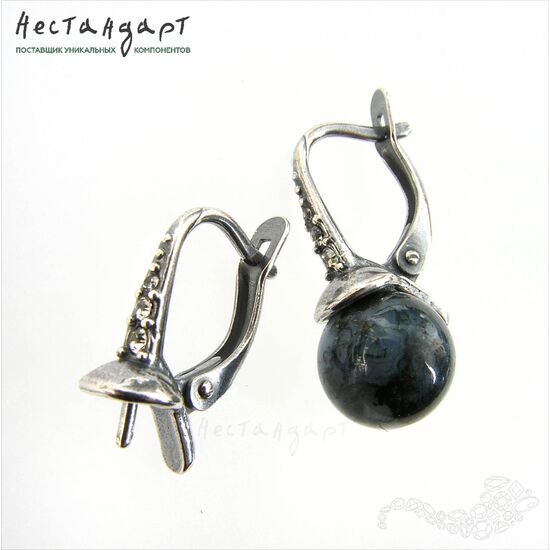 Швензы со штифтом Finesse Silver Plated 16х3 мм (пара), изображение 5