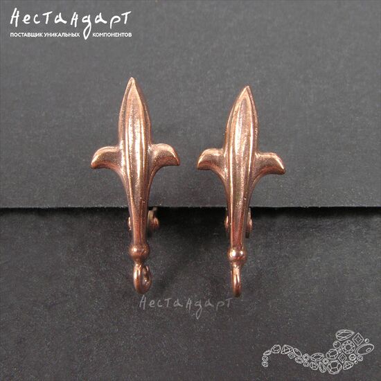 Швензы Knightly Patina Copper 19x8 мм (пара), изображение 3