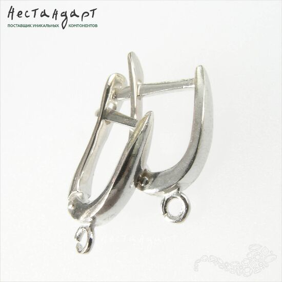 Швензы Peak Sterling Silver 17x3 мм (пара), изображение 4