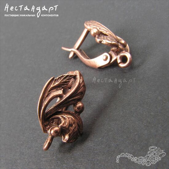 Швензы Forest Patina Copper 17х10 мм (пара), изображение 3