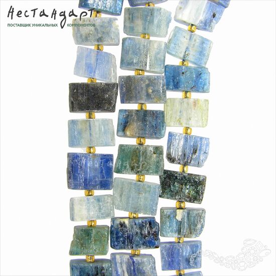 Кианит натуральный Wild Square 15х9 мм, изображение 6