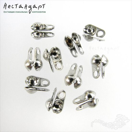 Каллот для узла Rhodium Steel 4 мм (уп. 10 шт.), изображение 3