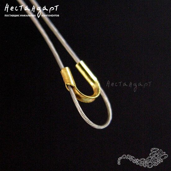 Защита тросика Gold Stainless Steel 4,5 мм, изображение 2