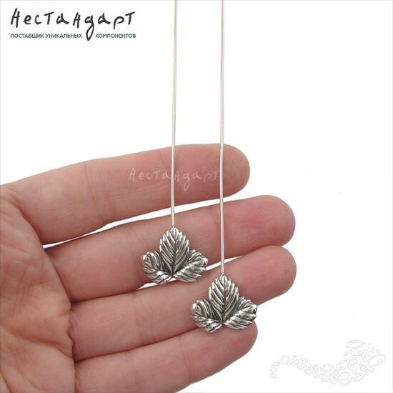 Основа для декорирования Fragola Sterling Silver 19х90 мм, изображение 2