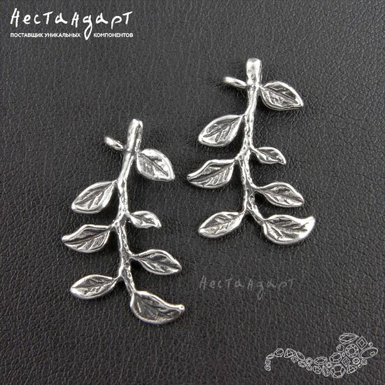Подвеска Primavera Sterling Silver 13х23 мм