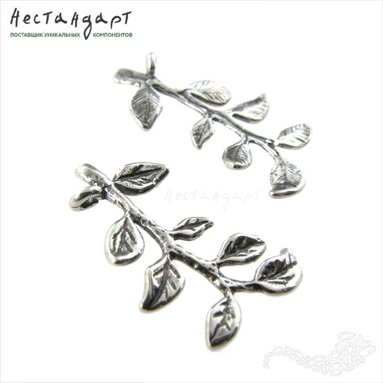 Подвеска Primavera Sterling Silver 13х23 мм, изображение 3