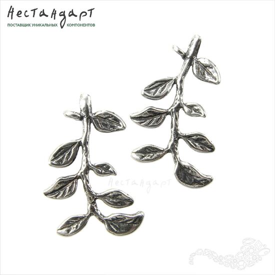 Подвеска Primavera Sterling Silver 13х23 мм, изображение 5