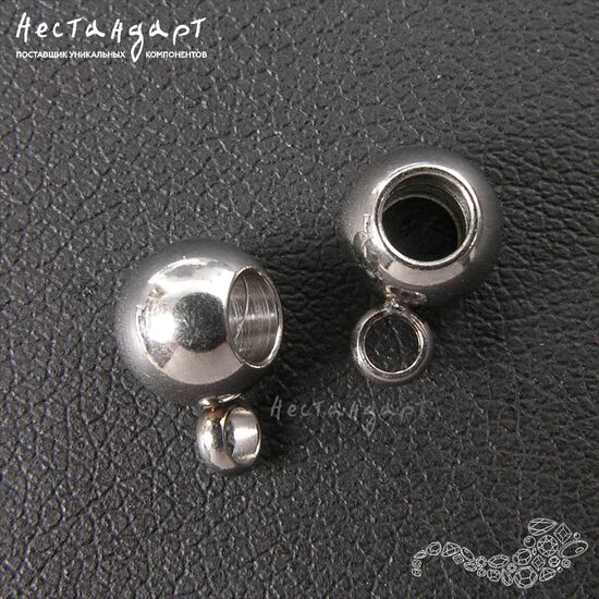 Бейл-держатель для подвески Stainless Steel Ring 6 мм (уп. 2 шт), изображение 2