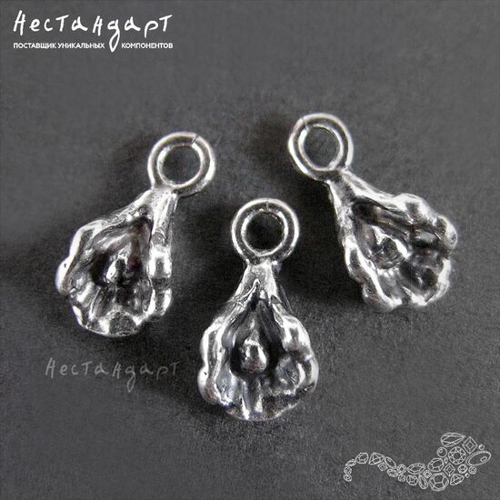 Подвеска Little Pearl Silver Plated 11х5 мм
