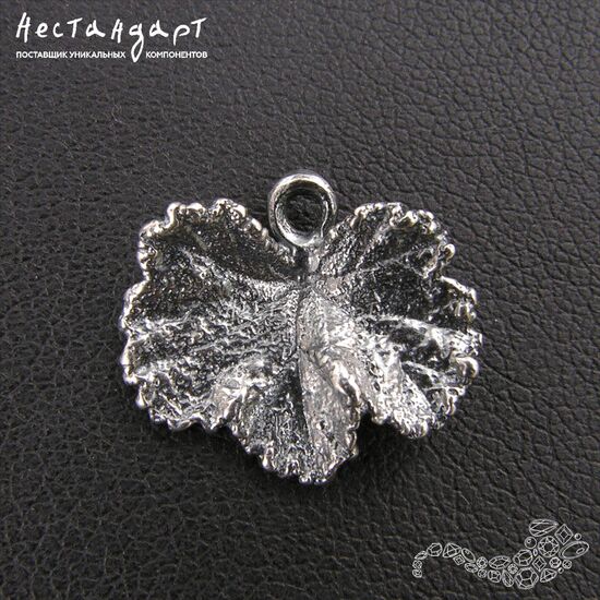 Подвеска Lampone Silver Plated 13х15 мм, изображение 3