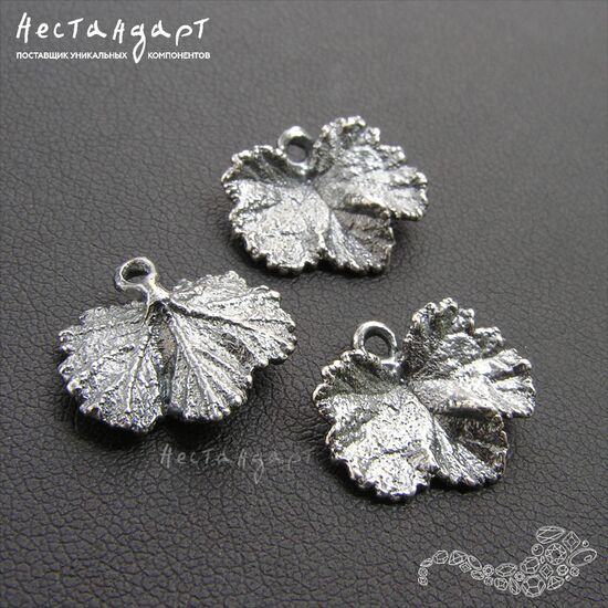 Подвеска Lampone Silver Plated 13х15 мм, изображение 5