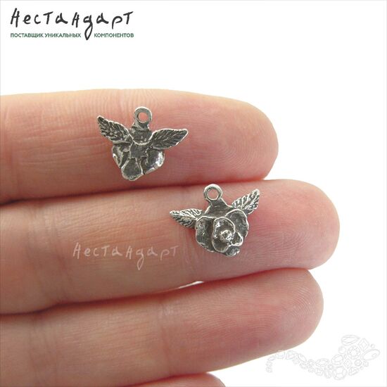 Подвеска Orchid Silver Plated 14х11 мм, изображение 3