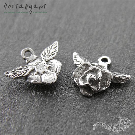 Подвеска Orchid Silver Plated 14х11 мм, изображение 4