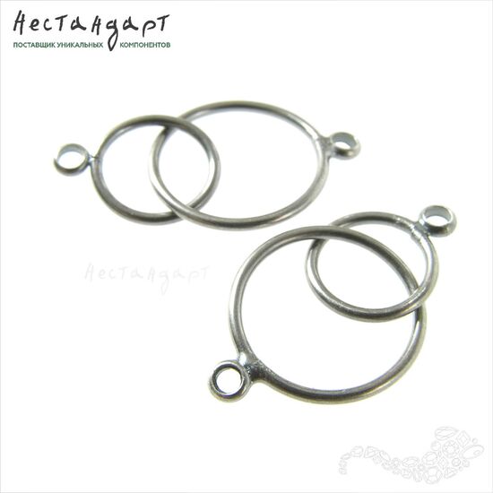 Коннектор Bridal Silver Plated 25 мм, изображение 2