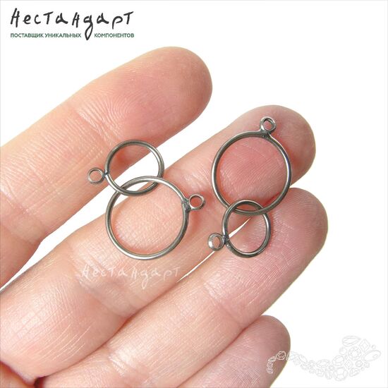 Коннектор Bridal Silver Plated 25 мм, изображение 3