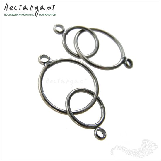 Коннектор Bridal Silver Plated 25 мм, изображение 4