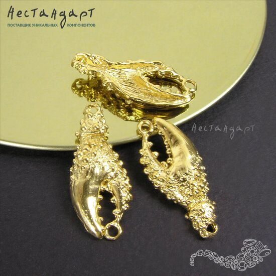 Коннектор Mr. Krabs латунь 23 мм, изображение 2