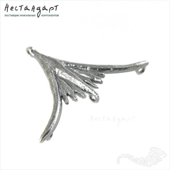 Авторский коннектор Papyrus Silver Plated 34х27 мм, изображение 4
