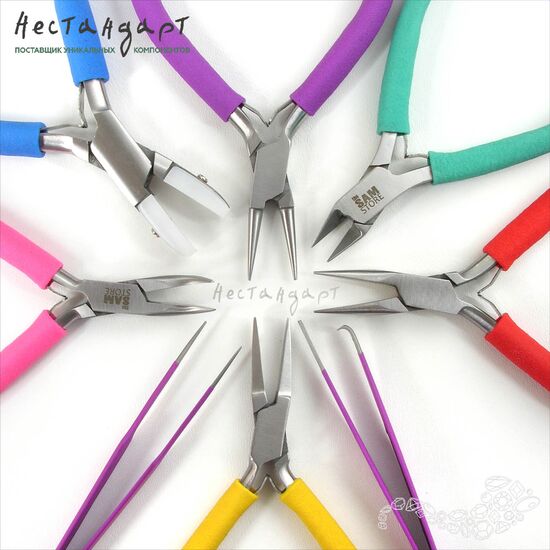 Набор профессиональных инструментов для бижутерии в кейсе (8 шт.), изображение 15