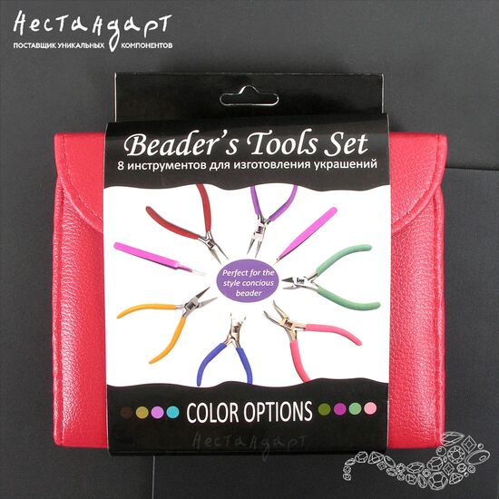Набор профессиональных инструментов для бижутерии в кейсе (8 шт.), изображение 17