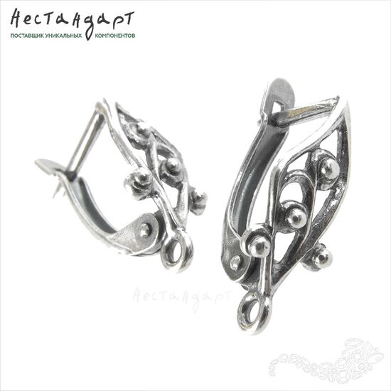 Швензы Morning Silver Plated 18х8 мм (пара), изображение 4