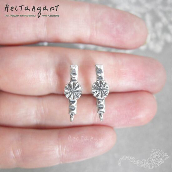 Швензы Sunlight Silver Plating 22х6 мм (пара), изображение 2