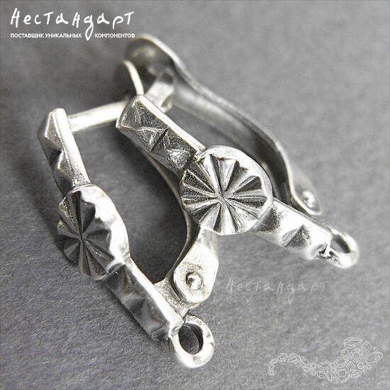 Швензы Sunlight Silver Plating 22х6 мм (пара), изображение 3