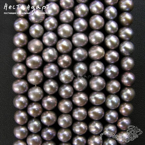 Жемчуг натуральный Wildberry Sorbet 6-7 мм (нить ок. 20 см), изображение 2