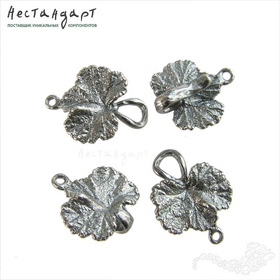 Авторский замок-крючок Lampone Silver Plated 32 мм, изображение 5
