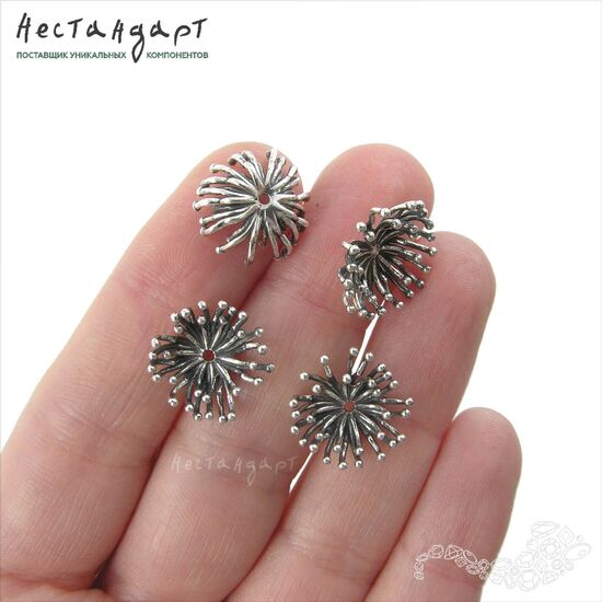 Чашечки Sterling Silver Stami (15 мм), Размер: 15 мм, изображение 3