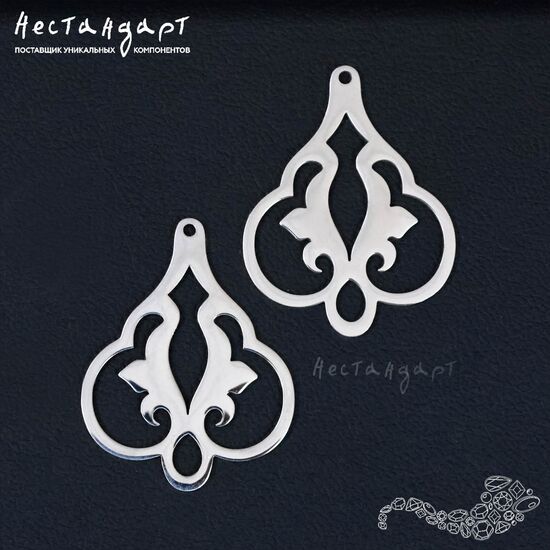 Коннектор Bizantino Steel 22х28 мм